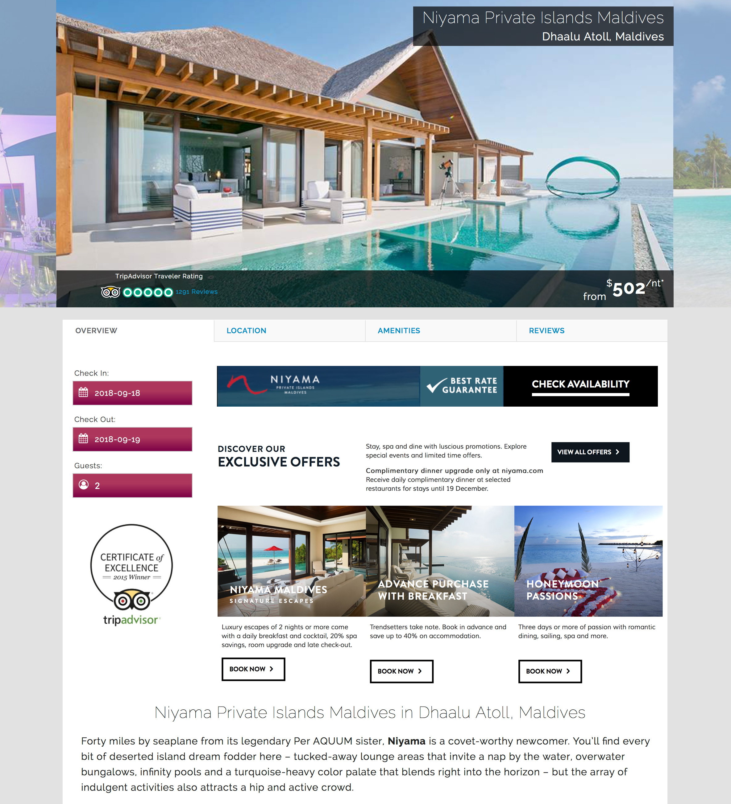 Premium Hotel Package – Luxury Link Partnerships